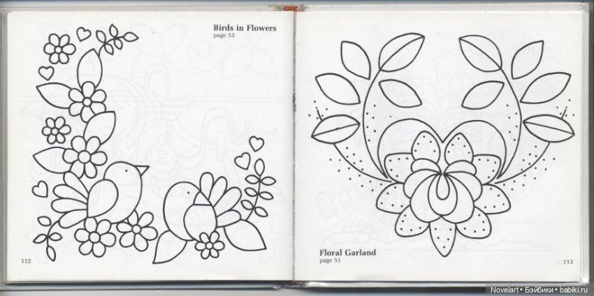 Вышивка в свободном стиле. Схемы стежков с примерами. Часть 2