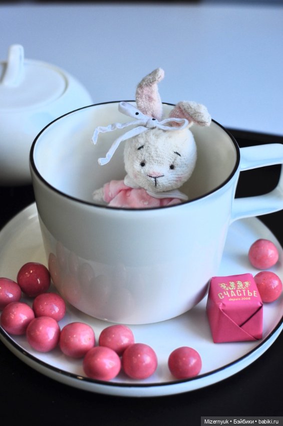 Бантик и красивое платье — Авторские мишки Тедди и друзья: фото (фото 3)