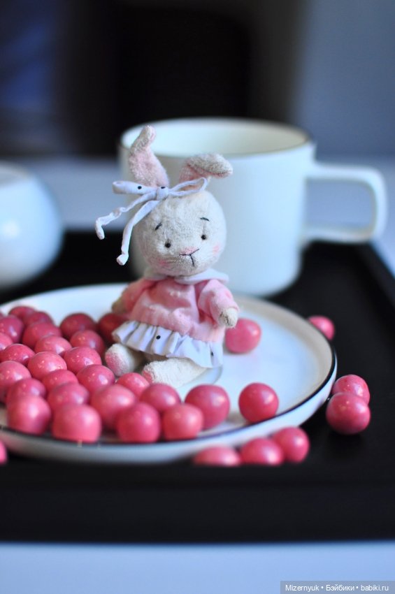 Бантик и красивое платье — Авторские мишки Тедди и друзья: фото (фото 4)