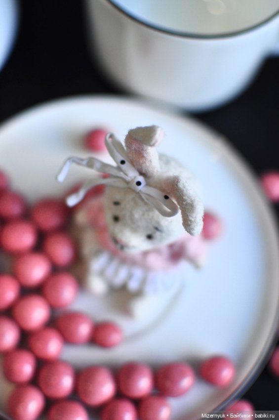 Бантик и красивое платье — Авторские мишки Тедди и друзья: фото (фото 2)