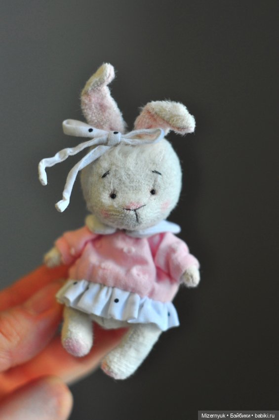 Бантик и красивое платье — Авторские мишки Тедди и друзья: фото (фото 5)