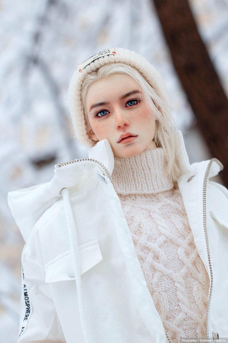 Пошёл снег — Гибридизация кукол BJD (БЖД): пересадка головы (фото 3)