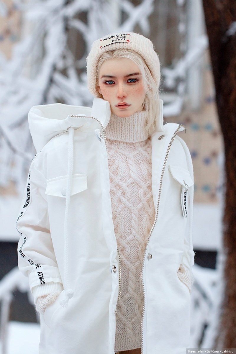 Пошёл снег — Гибридизация кукол BJD (БЖД): пересадка головы