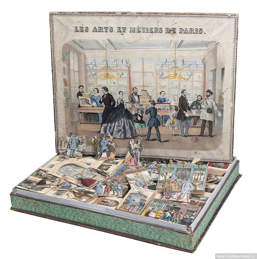 Игра - погружение в парижскую торговую жизнь XIX века