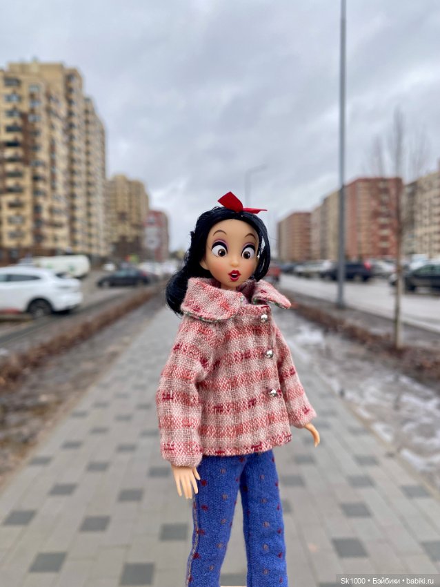 Прогулка Снежки — Куклы Disney Animators и Принцессы Диснея: Disney Store