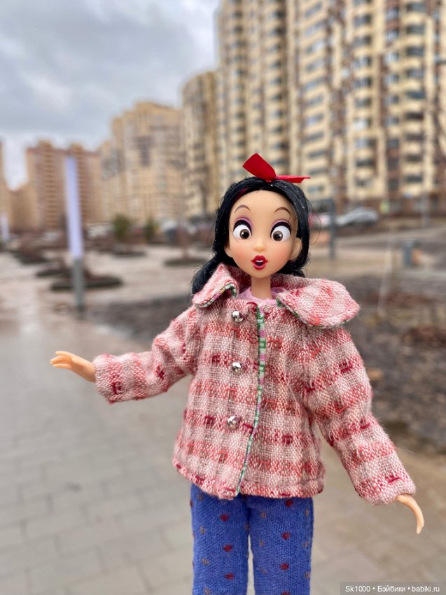 Прогулка Снежки — Куклы Disney Animators и Принцессы Диснея: Disney Store