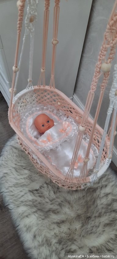 Эксклюзивные КОЛЫБЕЛЬКИ для кукол (фото 9)