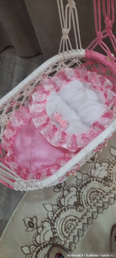 Эксклюзивные КОЛЫБЕЛЬКИ для кукол (фото 5)