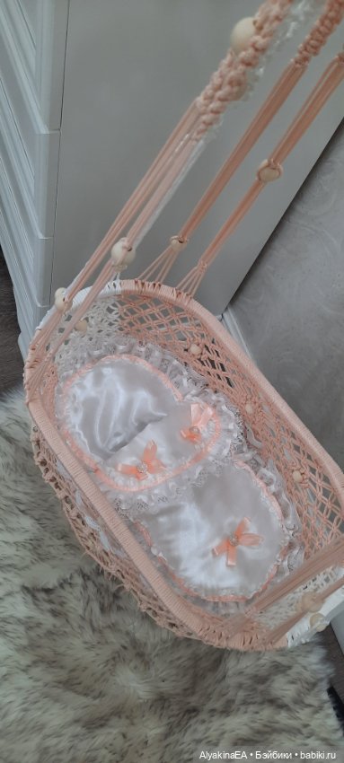 Эксклюзивные КОЛЫБЕЛЬКИ для кукол (фото 8)
