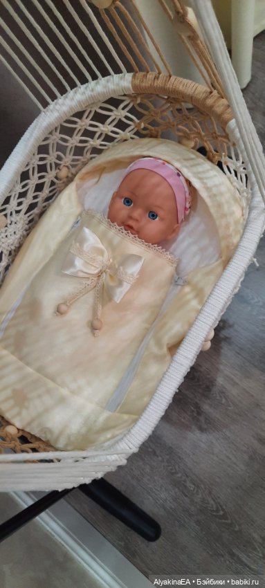 Эксклюзивные КОЛЫБЕЛЬКИ для кукол (фото 3)