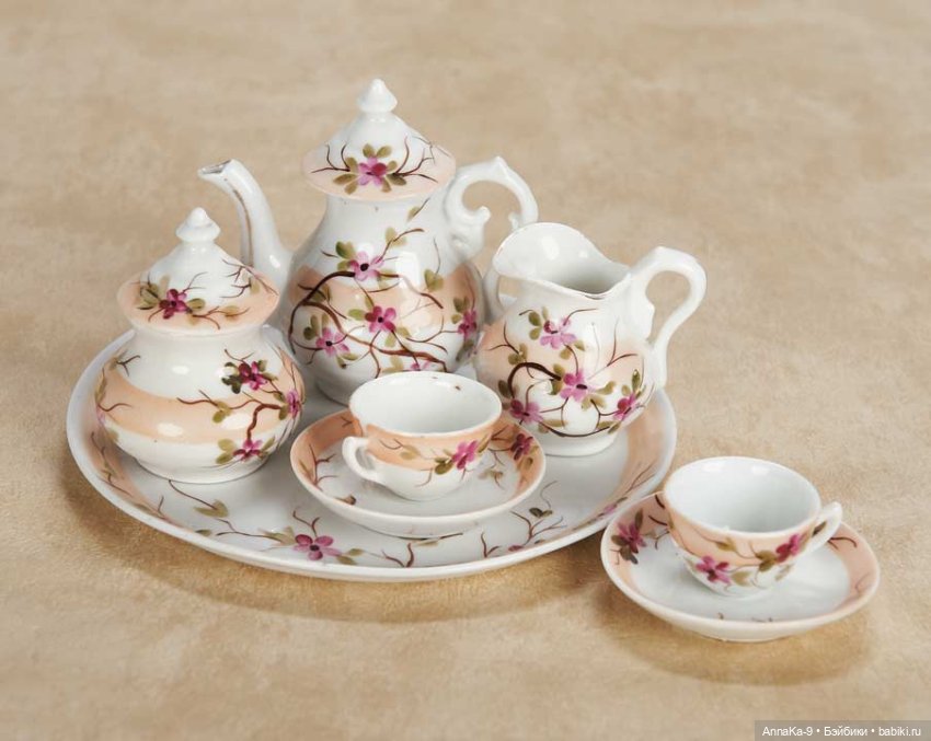 Столовые сервизы — Всё об антикварных куклах: история (фото 9)