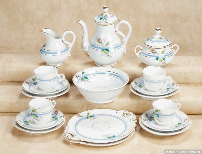 Столовые сервизы — Всё об антикварных куклах: история (фото 4)