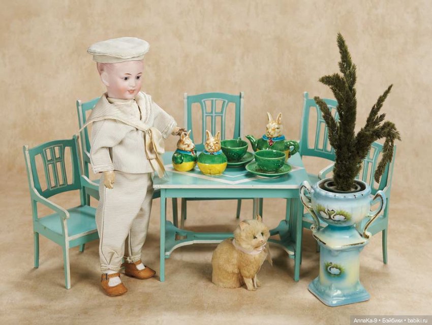 Столовые сервизы — Всё об антикварных куклах: история