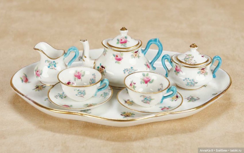 Столовые сервизы — Всё об антикварных куклах: история (фото 10)