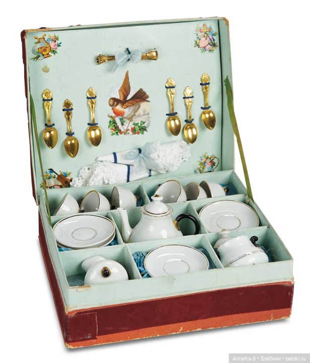 Столовые сервизы — Всё об антикварных куклах: история