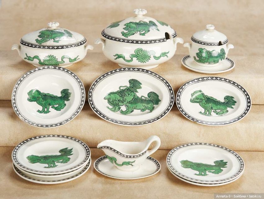 Столовые сервизы — Всё об антикварных куклах: история