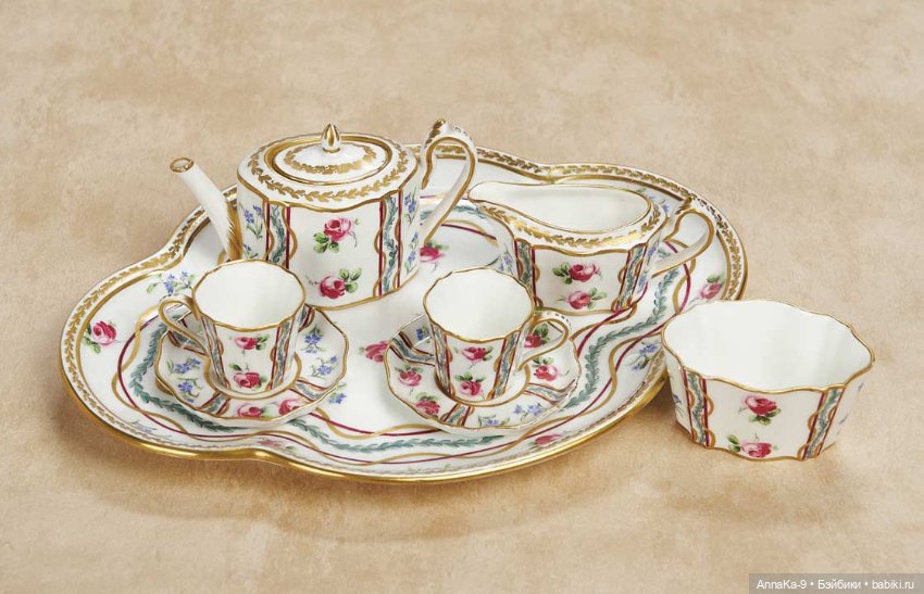 Столовые сервизы — Всё об антикварных куклах: история