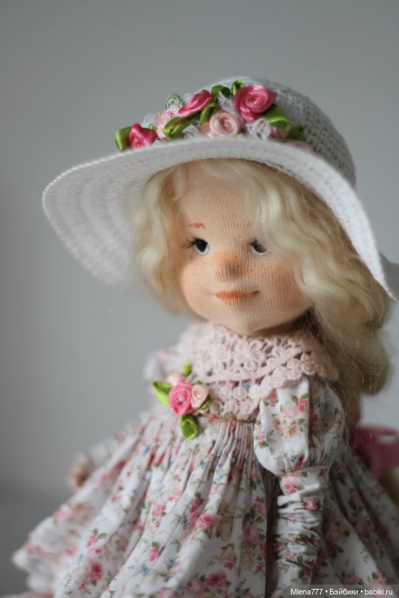 Анабель — Авторские текстильные куклы: Вальдорфские (фото 8)