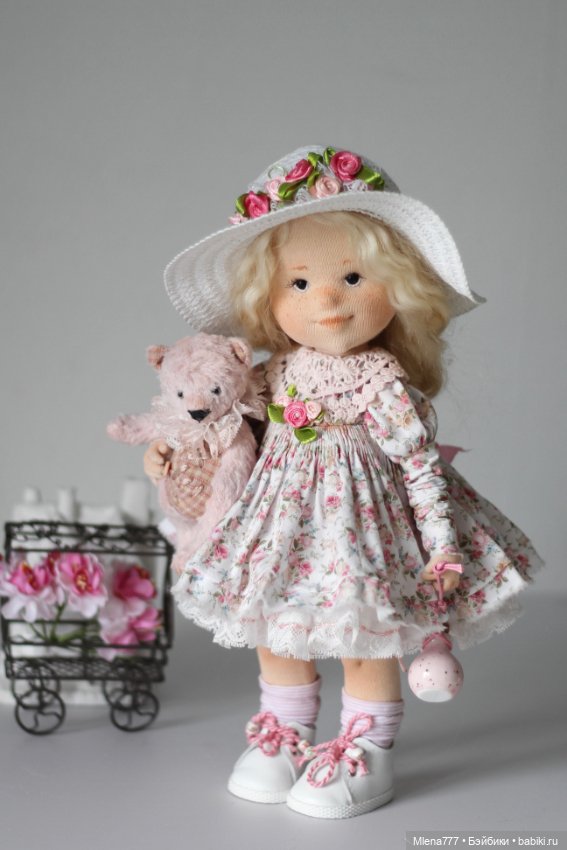 Анабель — Авторские текстильные куклы: Вальдорфские (фото 3)