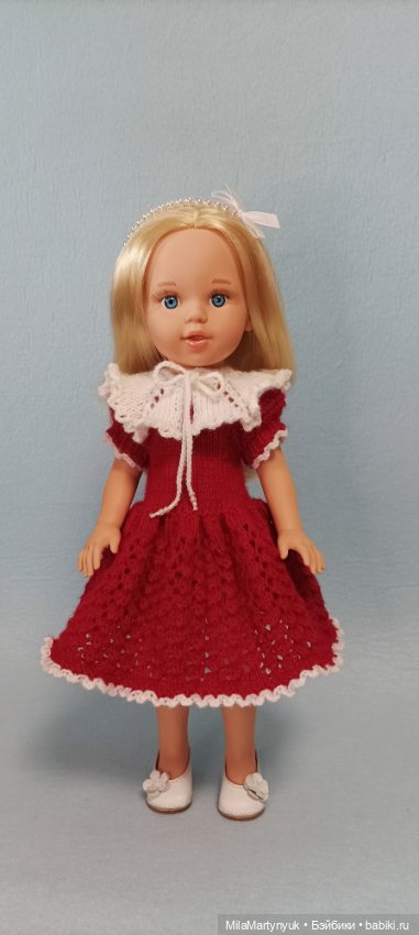 Мои девчонки — Вязание одежды для кукол: бесплатные схемы спицами и крючком (фото 8)