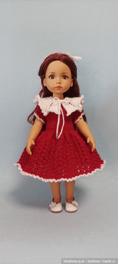 Мои девчонки — Вязание одежды для кукол: бесплатные схемы спицами и крючком (фото 6)