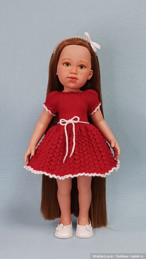 Мои девчонки — Вязание одежды для кукол: бесплатные схемы спицами и крючком (фото 10)