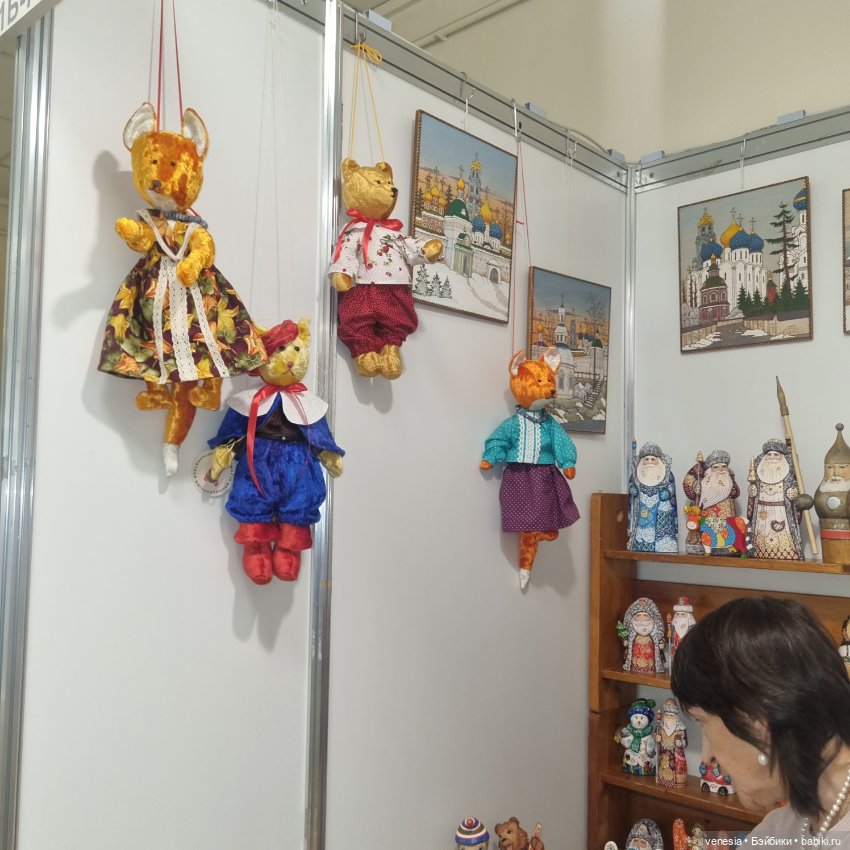 Куклы и статуэтки с выставки "Ладья "