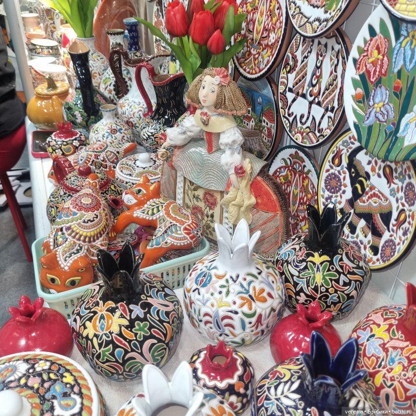 Куклы и статуэтки с выставки "Ладья "