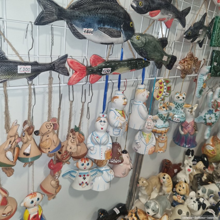 Куклы и статуэтки с выставки "Ладья "