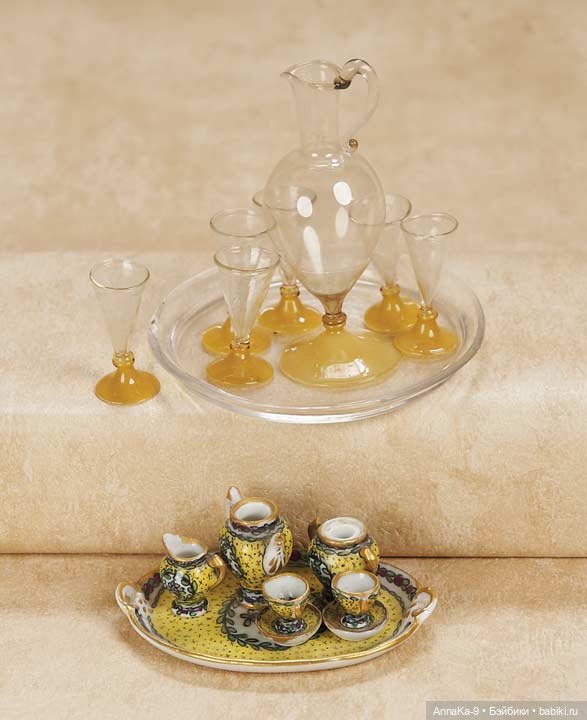 Столовые сервизы — Всё об антикварных куклах: история