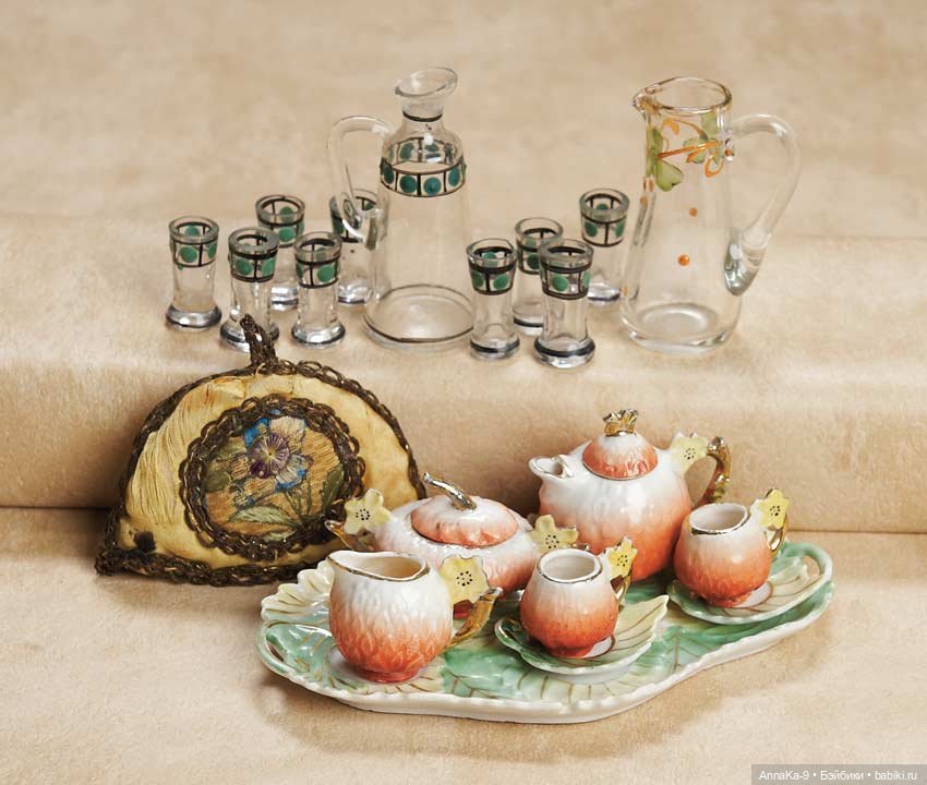 Столовые сервизы — Всё об антикварных куклах: история