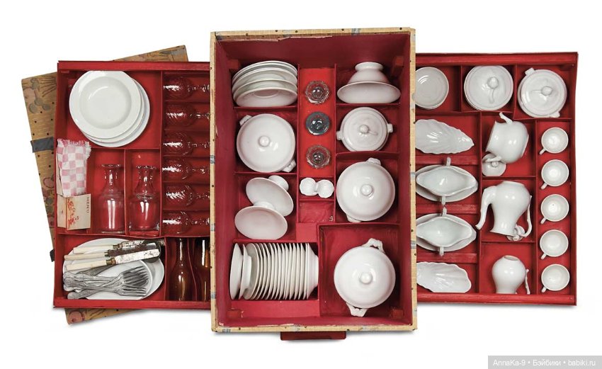 Столовые сервизы — Всё об антикварных куклах: история