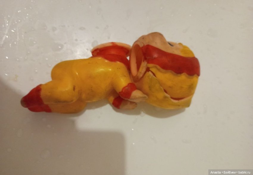 Ремонт резиновой советской малышки