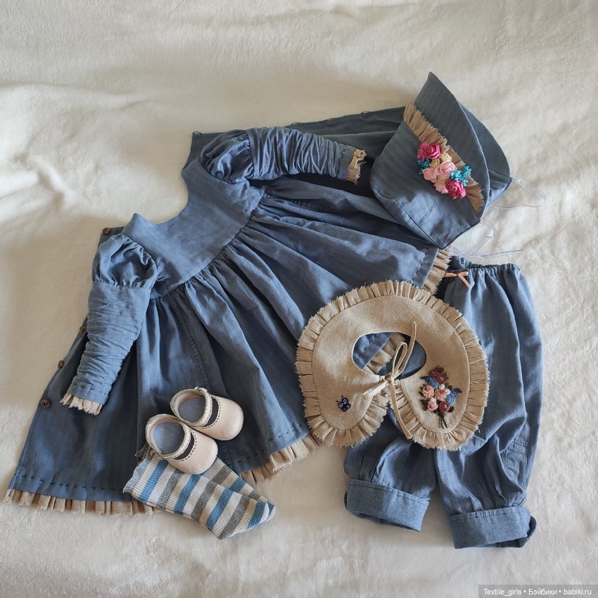 Текстильная кукла Стефани (фото 7)