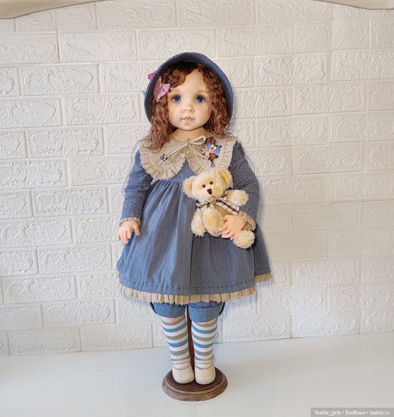 Текстильная кукла Стефани (фото 2)