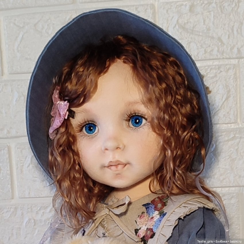 Текстильная кукла Стефани (фото 4)