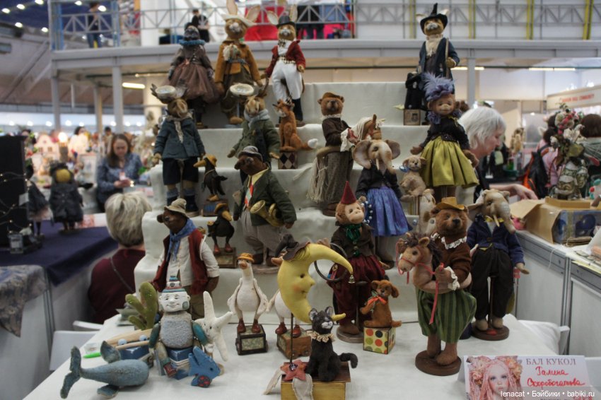 Весенний бал кукол на Тишинке. Март 2025г. Фото репортаж с выставки. Часть 2 (фото 10)