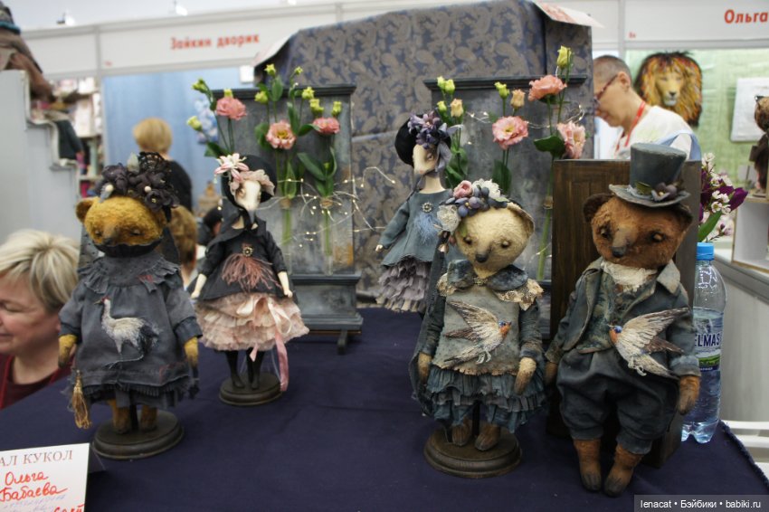 Весенний бал кукол на Тишинке. Март 2025г. Фото репортаж с выставки. Часть 3