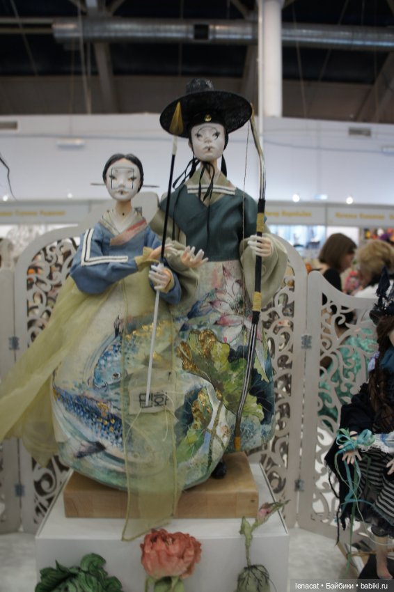 Весенний бал кукол на Тишинке. Март 2025г. Фото репортаж с выставки. Часть 2