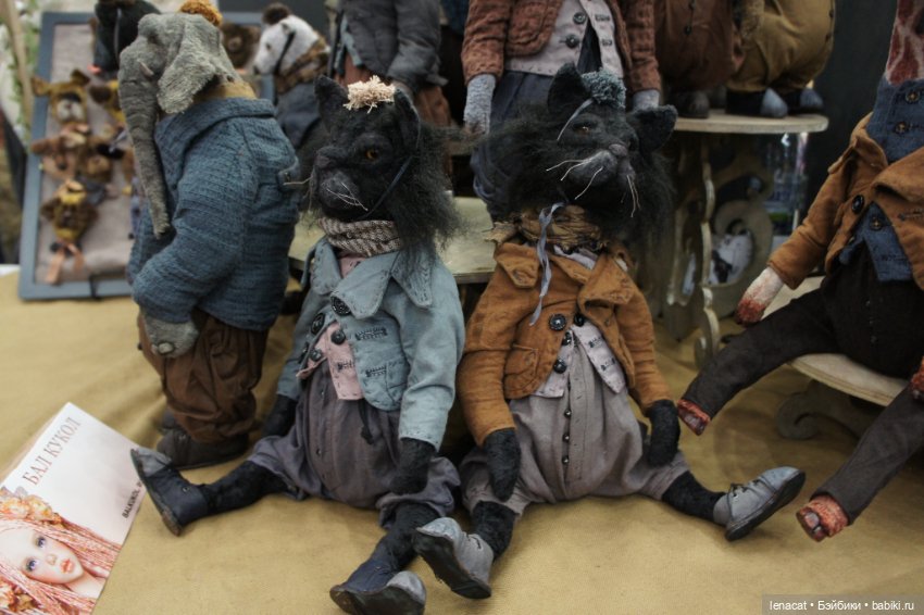 Весенний бал кукол на Тишинке. Март 2025г. Фото репортаж с выставки. Часть 2