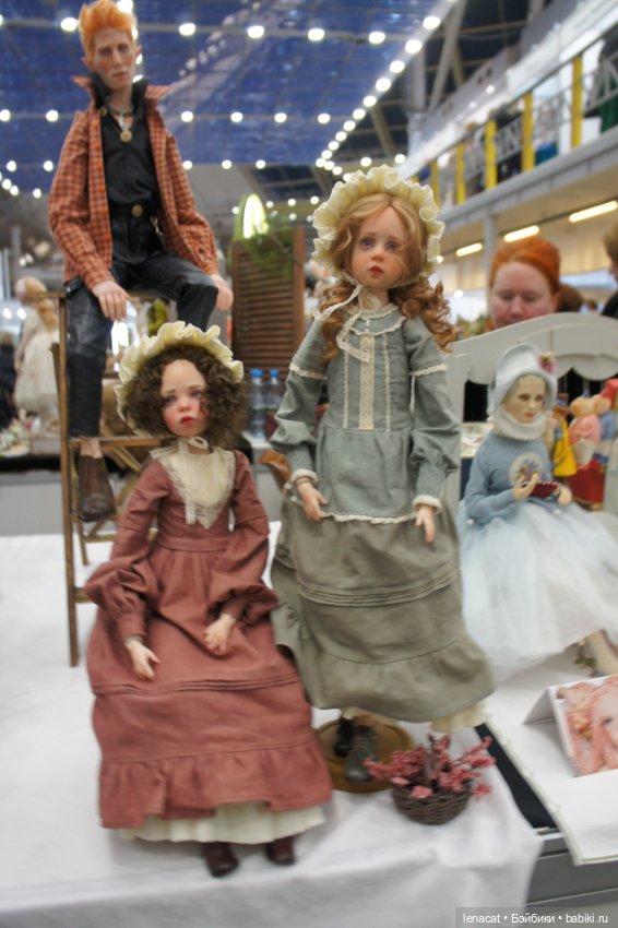 Весенний бал кукол на Тишинке. Март 2025г. Фото репортаж с выставки. Часть 3