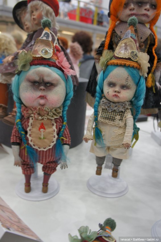 Весенний бал кукол на Тишинке. Март 2025г. Фото репортаж с выставки. Часть 2 (фото 8)