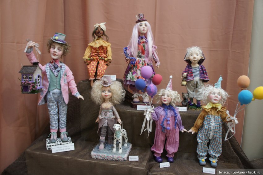 Весенний бал кукол на Тишинке. Март 2025г. Фото репортаж с выставки. Часть 3