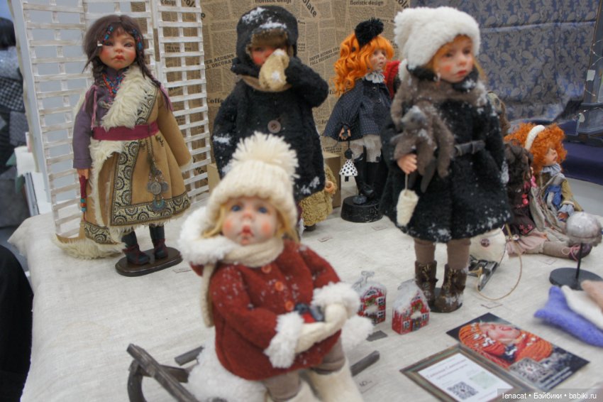 Весенний бал кукол на Тишинке. Март 2025г. Фото репортаж с выставки. Часть 2 (фото 2)