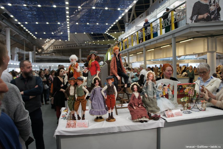 Весенний бал кукол на Тишинке. Март 2025г. Фото репортаж с выставки. Часть 3