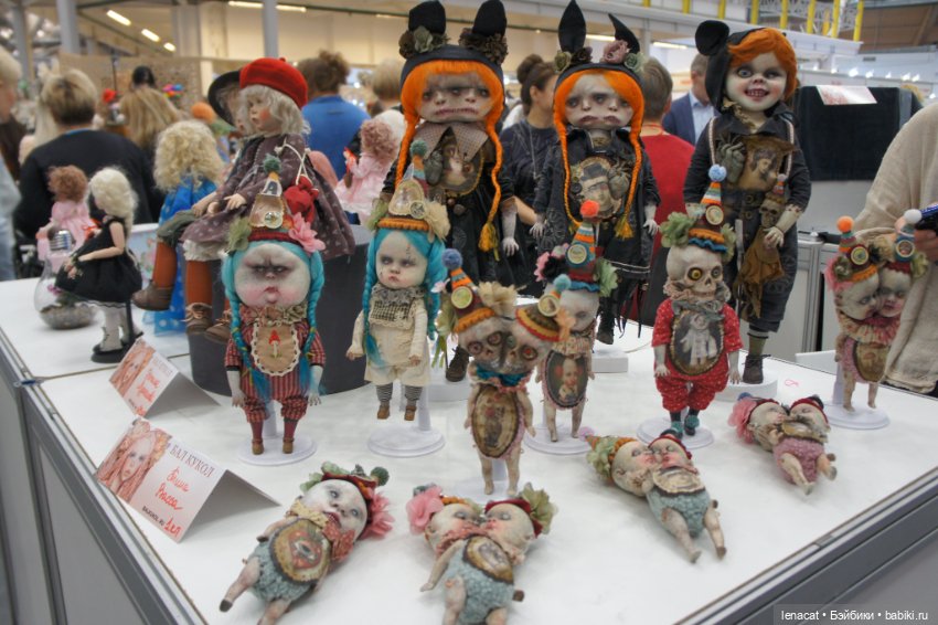 Весенний бал кукол на Тишинке. Март 2025г. Фото репортаж с выставки. Часть 2 (фото 7)