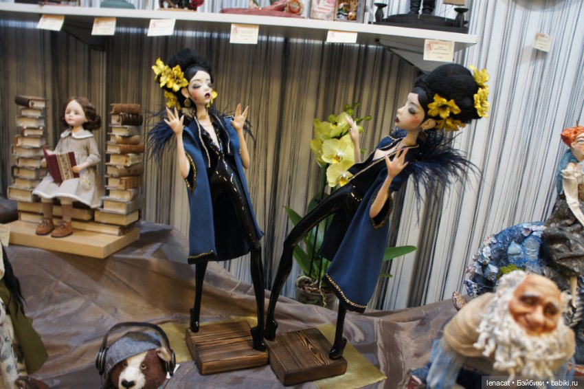 Весенний бал кукол на Тишинке. Март 2025г. Фото репортаж с выставки. Часть 3