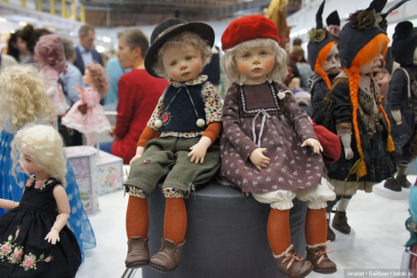 Весенний бал кукол на Тишинке. Март 2025г. Фото репортаж с выставки. Часть 2 (фото 6)