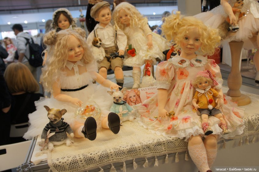 Весенний бал кукол на Тишинке. Март 2025г. Фото репортаж с выставки. Часть 3