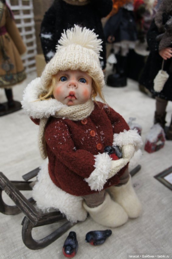 Весенний бал кукол на Тишинке. Март 2025г. Фото репортаж с выставки. Часть 2 (фото 3)